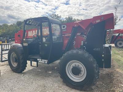 Manitou MTA6642 Telehandler - 6600lb Capacity, 42ft Lift Height, 28ft Reach