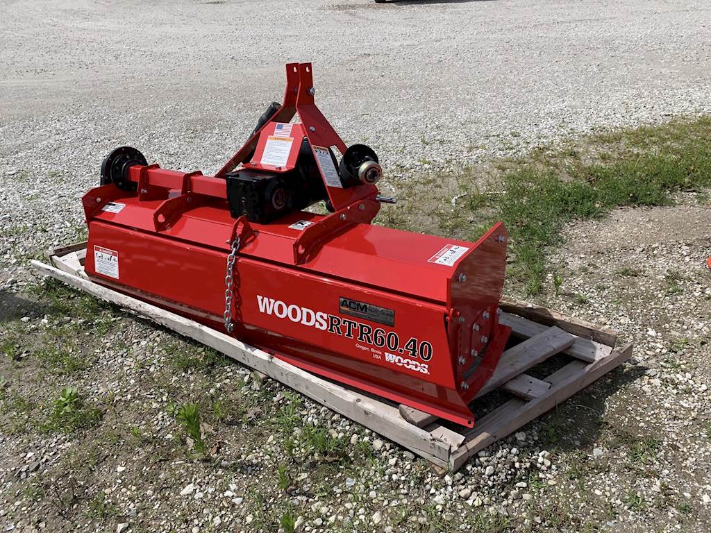2018 Woods RTR60.40 Tiller For Sale Carthage, IL WD2003