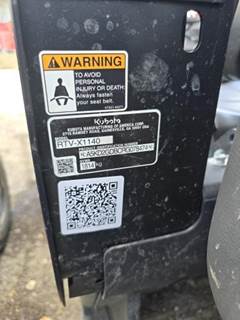 Kubota RTV-X1140W Utility Vehicle