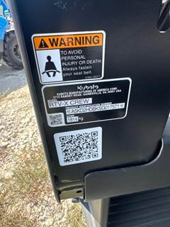 Kubota RTVX4SKLH1 Utility Vehicle