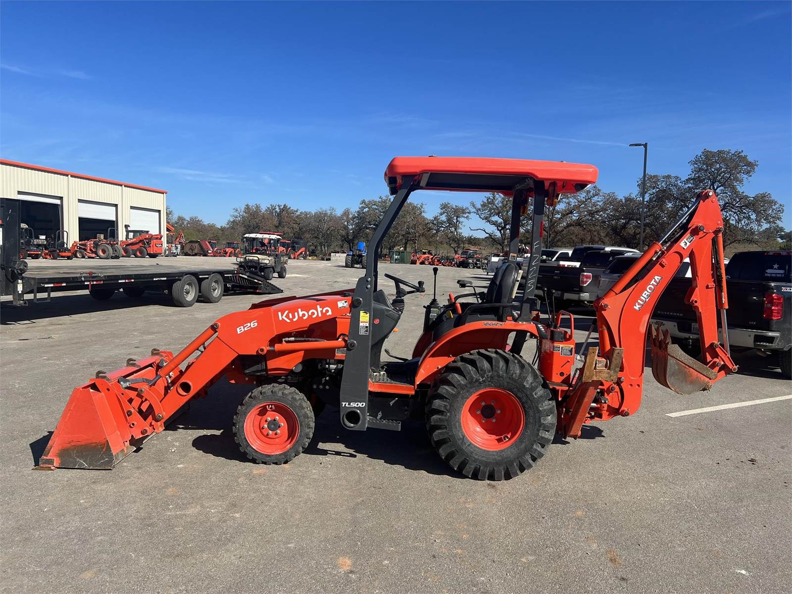 2021 Kubota B26 Backhoe For Sale, 664 Hours Fredericksburg, TX