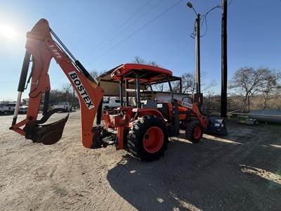 Kubota M62 Backhoe