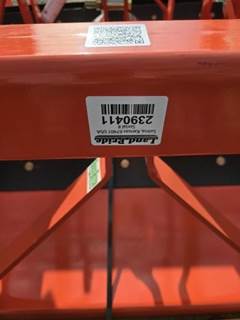 Land Pride BB1560 Box Blade / Scraper