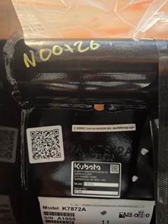 Kubota K7872A Bucket