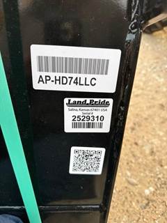 Land Pride APHD74LLC Bucket