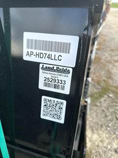 Land Pride APHD74LLC Bucket