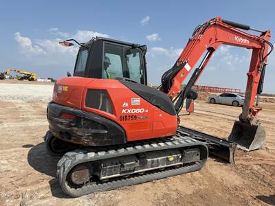 Kubota KX080-4 Excavator