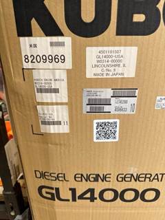 Kubota GL14000 Generator