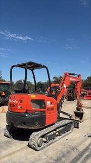 Kubota KX033-4 Hay Tedder