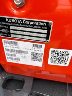 Kubota KX0334R1A Hay Tedder