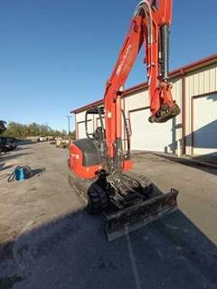 Kubota KX040-4R1A Hay Tedder