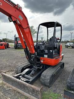 Kubota KX040-4R1A Hay Tedder