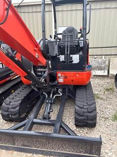 Kubota KX040-4 Hay Tedder