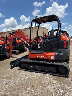 Kubota KX057-5 Hay Tedder