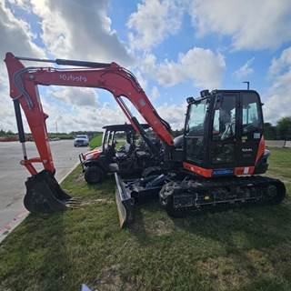 Kubota KX0805R3A Hay Tedder