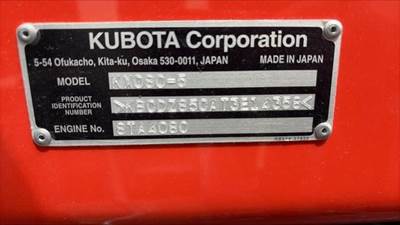 Kubota KX0805R3A Hay Tedder