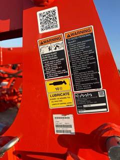 New Kubota LA1854 Loader with M1816 Bucket, M6909 Guard, M6902 Valve