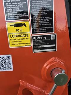 Kubota LA1854 Loader, Part # M6902/M1816