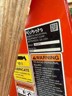 Kubota LA526 Loader