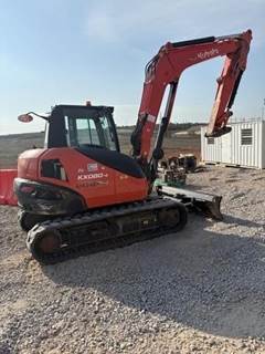 Kubota KX080-4S2 Mini Excavator