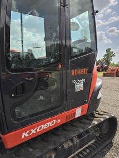 Kubota KX080-5 Mini Excavator