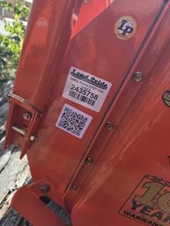 Land Pride RTR1250 Rotary Tiller