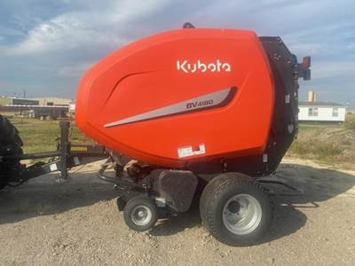 Kubota BV4180 PREMNET Round Hay Baler