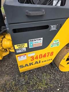 Sakai SW354 Smooth Drum Roller Compactor