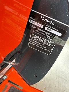 Kubota SZ19NC-36-2 Stand-On Lawn Mower