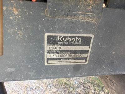 Kubota L2501DT Tractor