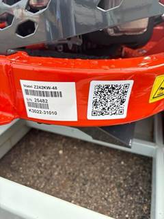 Kubota Z242 Zero Turn Mower