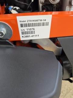 Kubota Z781i Zero Turn Mower