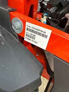 Kubota Z781i Zero Turn Mower