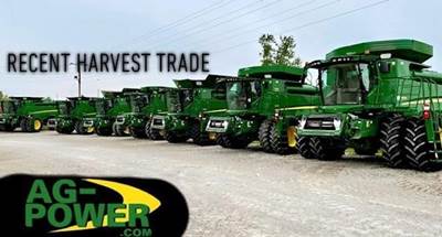 John Deere S7 600 Combine