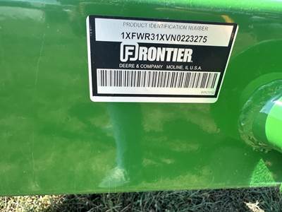 Frontier WR3112 Hay Rake