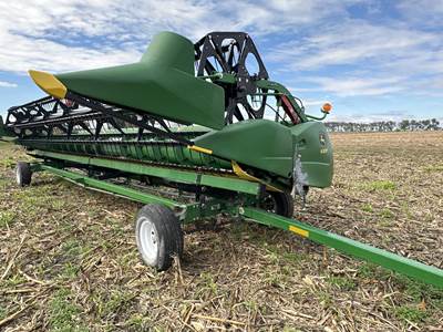 John Deere 630F Platform