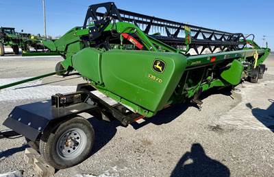 John Deere 635FD Platform