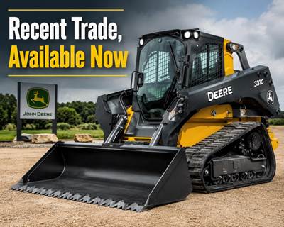 John Deere 331G Track Skid Steer