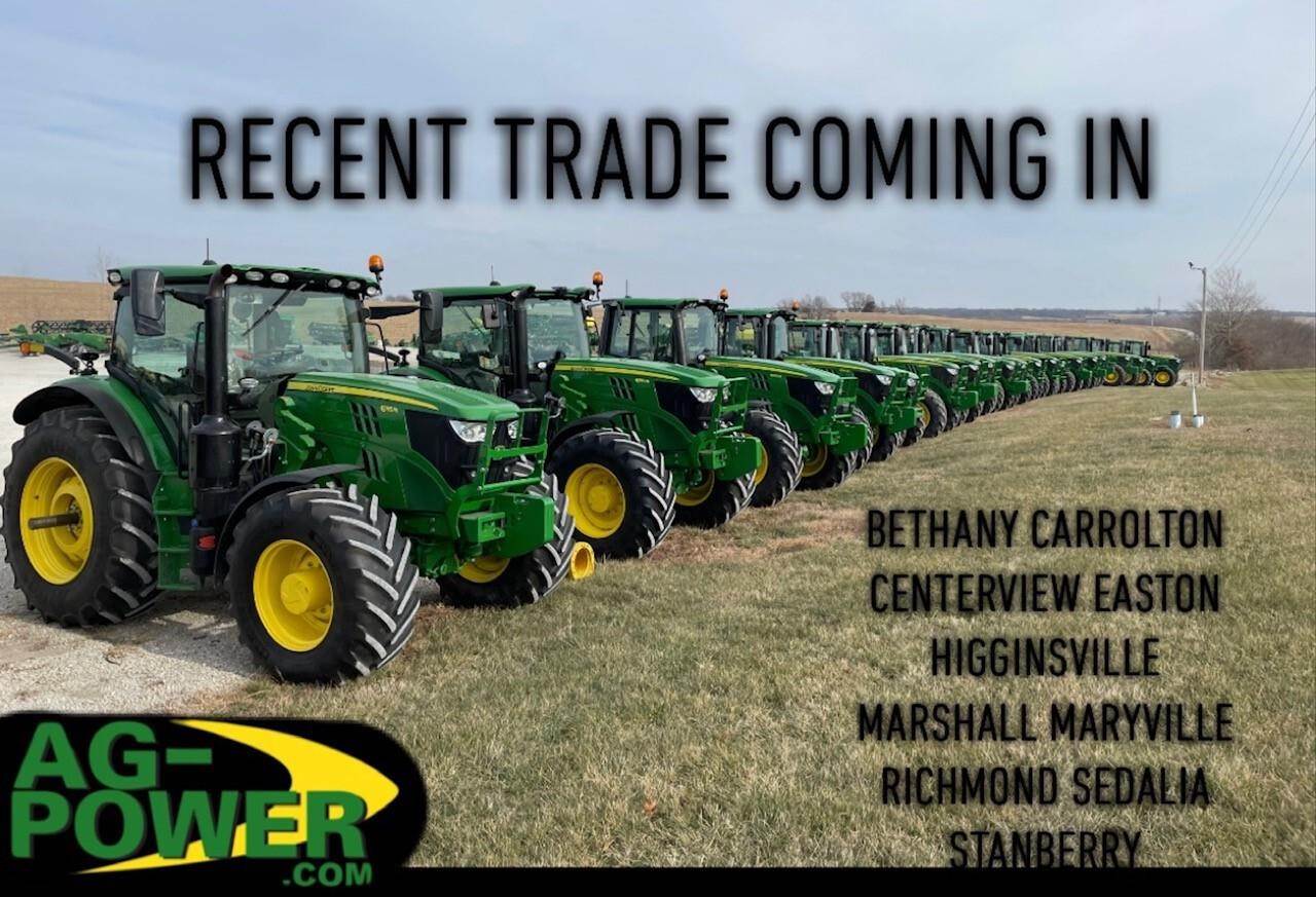 2022 John Deere 6R 155 Tractor For Sale, 350 Hours Higginsville, MO