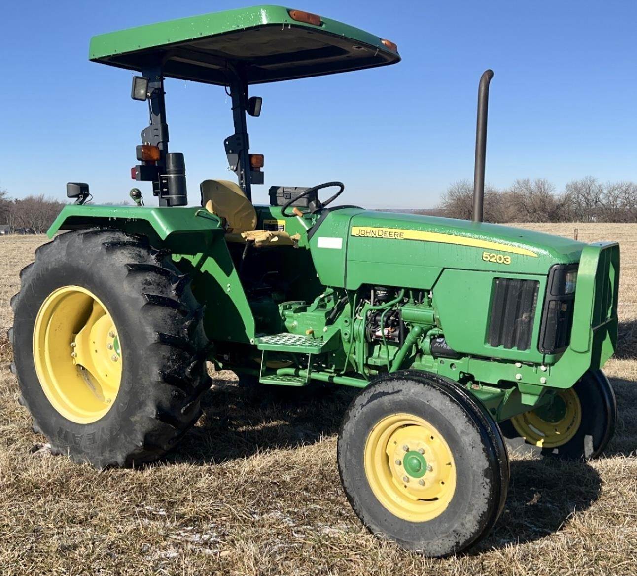 2008 John Deere 5203 Tractor For Sale, 1,663 Hours Higginsville, MO