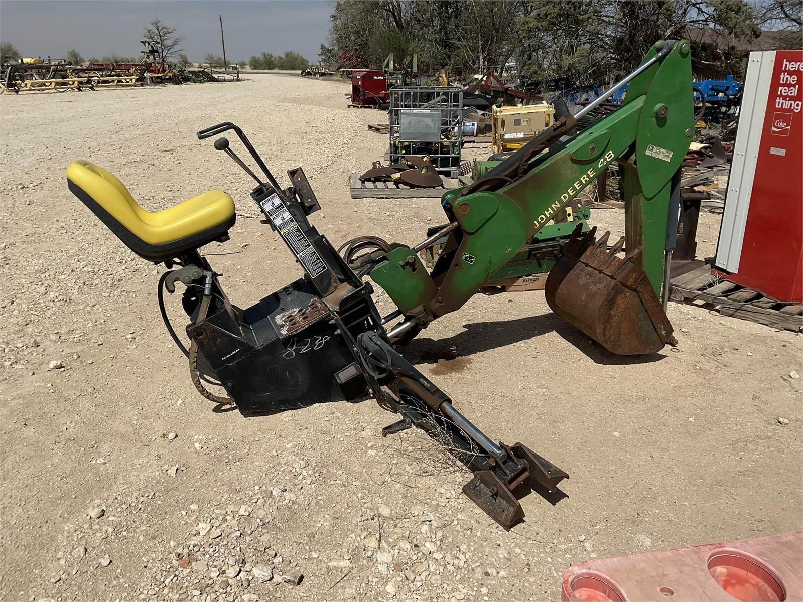 John Deere 48 Backhoe Attachment For Sale Hale Center, TX 3262
