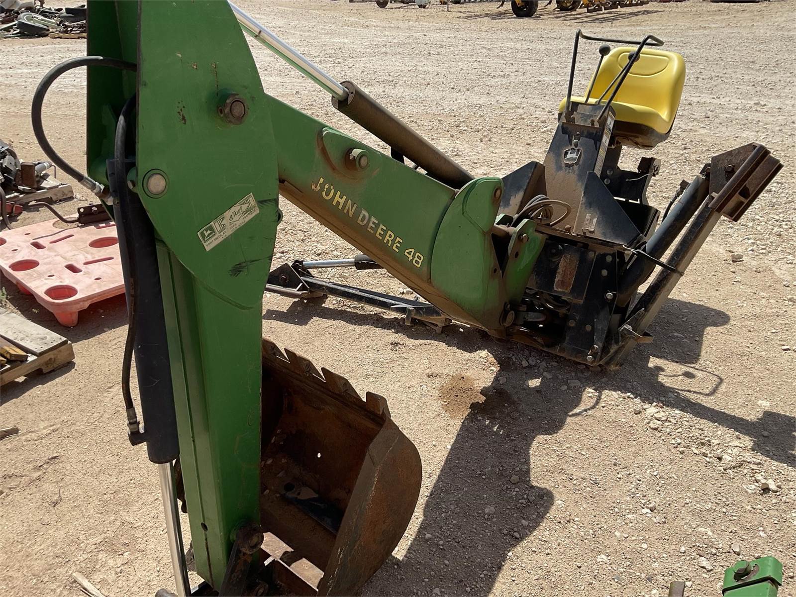 John Deere 48 Backhoe Attachment For Sale Hale Center, TX 3262