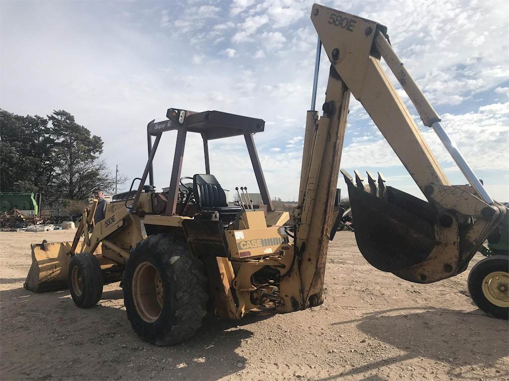 Case 580 Super E Backhoe For Sale, 3,940 Hours Hale Center, TX 1573