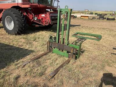 Custom Made FORKLIFT MAST Bale Spear