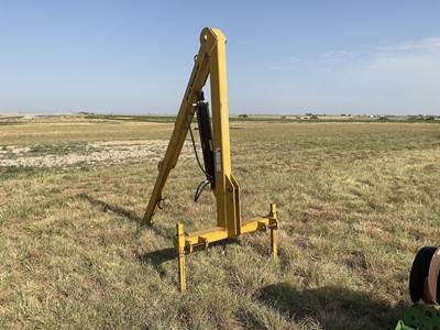 SCHLABS MANUFACTURING AG KRANE Bale Spear