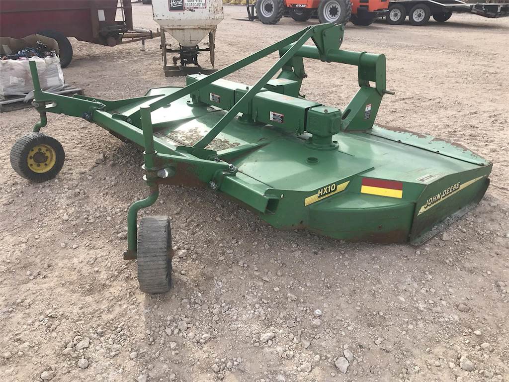 John Deere HX10 Rotary Cutter For Sale Hale Center, TX 2245