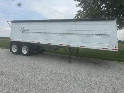 Maurer 28 FT Steel Hopper / Grain Trailer - Spring