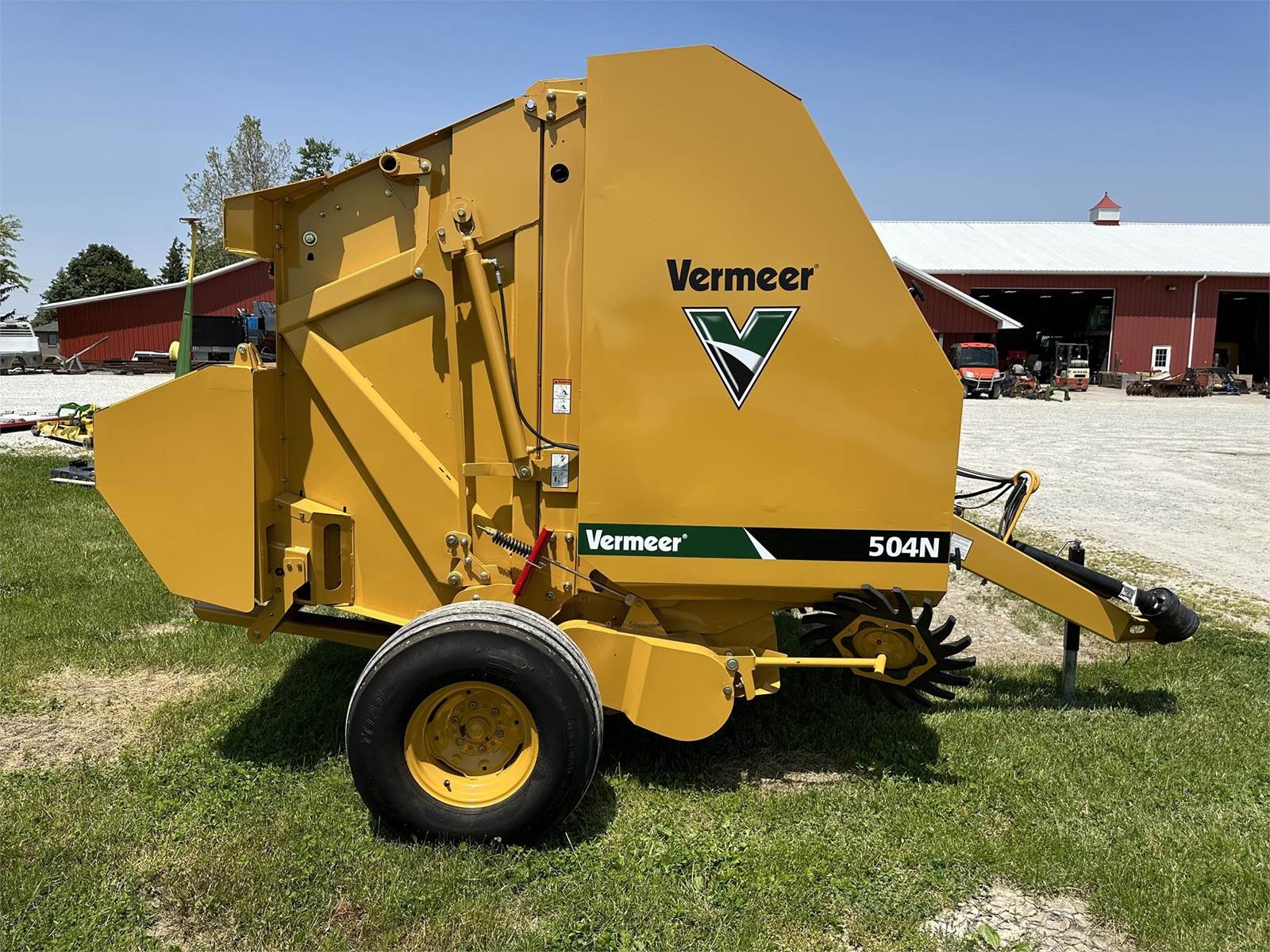 2016 Vermeer 504N Round Baler For Sale Wilkinson, IN 12080592