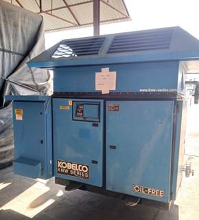 100 Hp Kobelco Rotary Screw Air Compressor