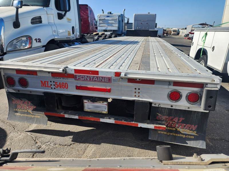 2015 Fontaine Drop Deck 48' Flatbed T/A Trailer For Sale Turlock, CA